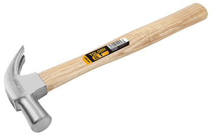 Ciocan cu varf curbat, tip englezesc 27 mm, maner din lemn