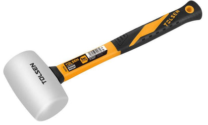 Ciocan de cauciuc 675 g, maner din fibra de sticla, Industri