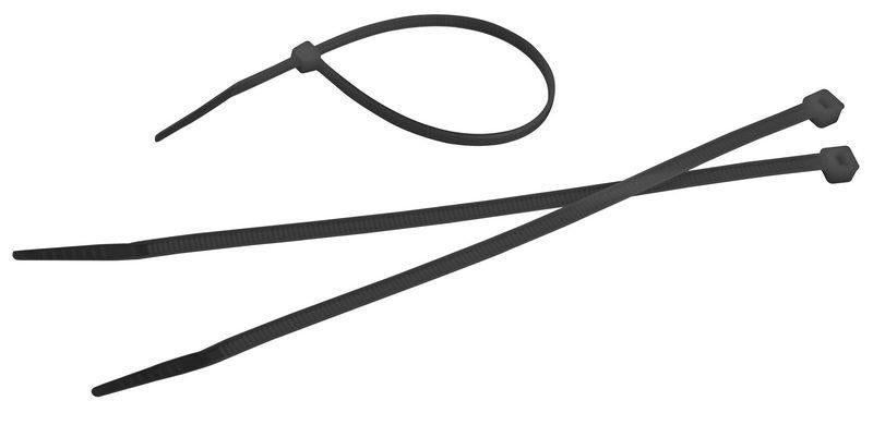 Colier din nailon pentru cabluri 2,5x100 mm negru