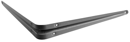Consola pentru rafturi 100x75 mm, negru