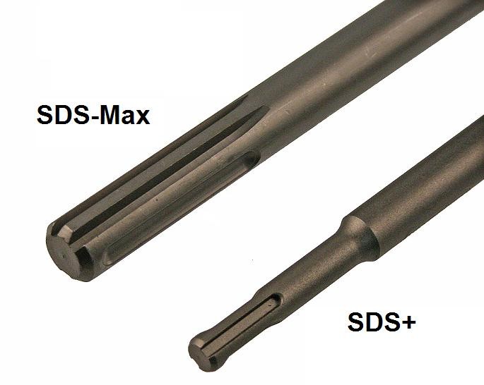 Coada / prelungitor pentru carota,freza de beton de diferite marimi SDS-PLUS sau SDS-MAX