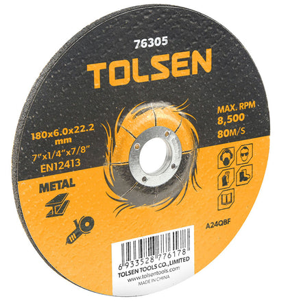 Disc abraziv cu centru coborat (metal) 230x6x22 mm