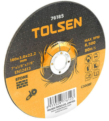 Disc de taiere cu centru coborat (piatra) 180x3x22 mm