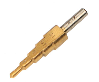 Freza metal elicoidal 4-12*2mm placata cu titan