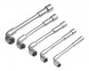 Set chei tubulare cu cot tip L, 5 Buc. 8mm-17mm